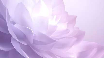 Naklejka premium Serene Lavender Bloom: A Close-Up Study of Delicate Petals