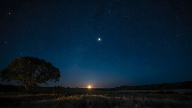 sky with stars