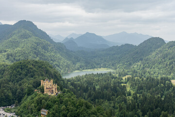view from the mountain bavarian