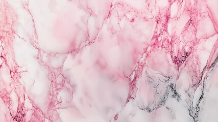 Elegant pink and white marble texture featuring subtle patterns and hues for design applications
