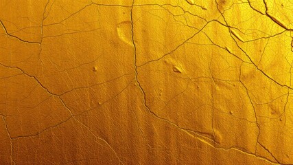 Obraz premium Golden Grunge Leather Texture, Shiny Background, High-Resolution Photo