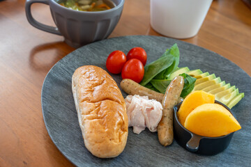 バランスの良い朝食