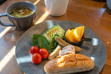 バランスの良い朝食