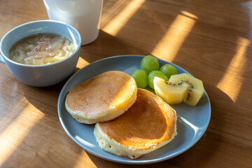 パンケーキモーニング