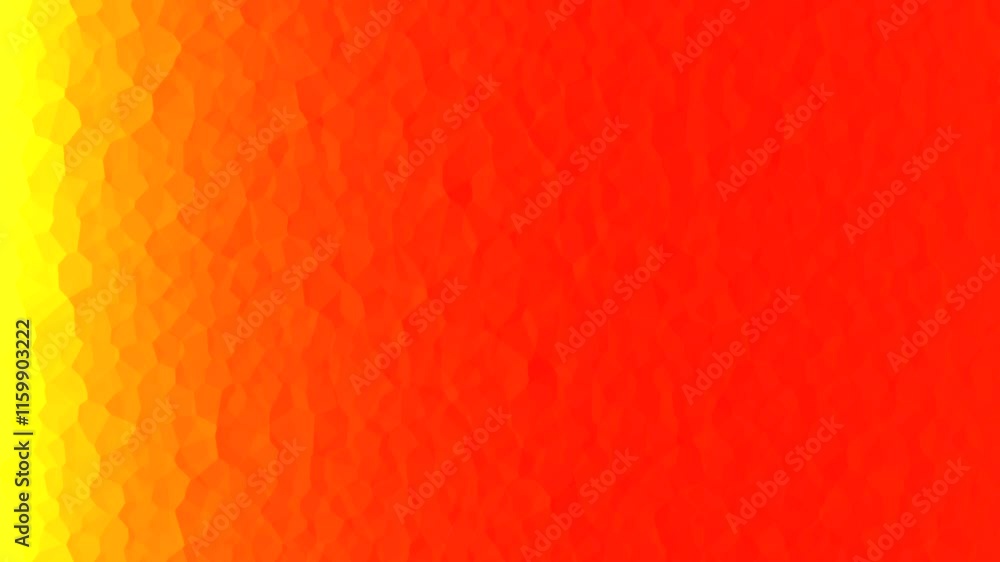 Poster gradient colored crystal shapes smooth animation