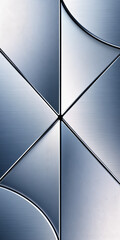 Sleek modern geometric abstract design with metallic textures, creating a sophisticated backdrop for contemporary architecture and interior aesthetics.
