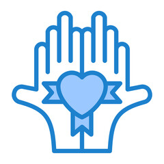 Obraz premium Giving Thanks Icon