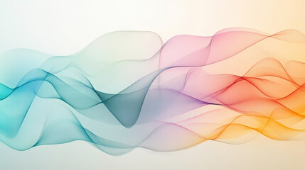Vibrant abstract design with colorful waves, offering a modern aesthetic. Perfect for enhancing creative projects or backgrounds.