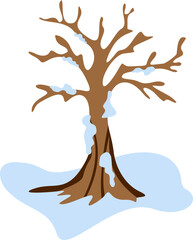 Winter Tree Illustration