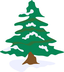 Winter Tree Illustration
