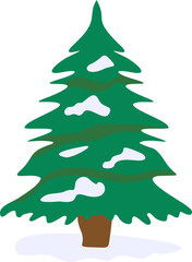 Winter Tree Illustration