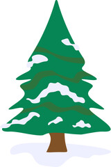 Winter Tree Illustration