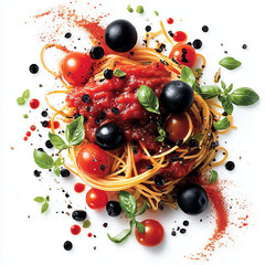 フルーツトマトソースパスタ