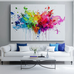 スプララッシュ壁紙＆ソファ