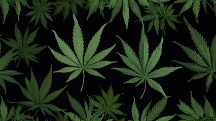 cannabis leaves Generative AI