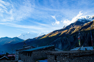 mountain landscape in the morning