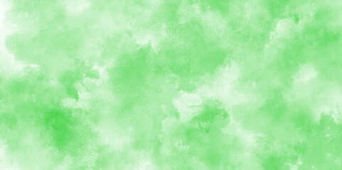 Abstract grunge blue or mint green texture with blurry fogg or clouds, grunge bright blue abstract design paper textured, brush painted green nature watercolor on paper with smoke or clouds texture.