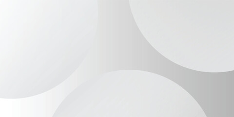 Minimalist abstract background featuring overlapping curves and circular shapes in varying shades of gray, creating a subtle gradient and subtle depth. vector ilustration
