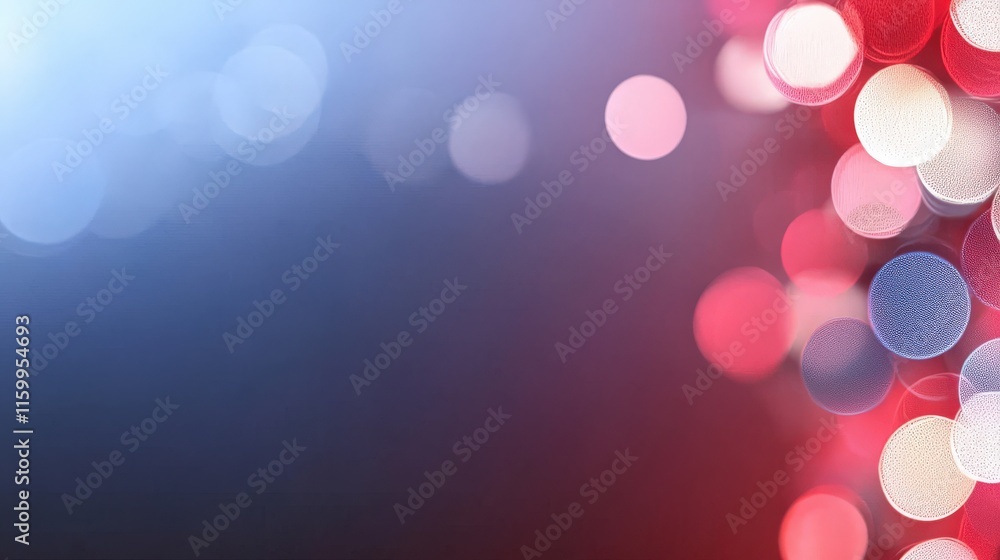 Poster dynamic bokeh light patterns abstract background graphic design colorful atmosphere close-up artisti