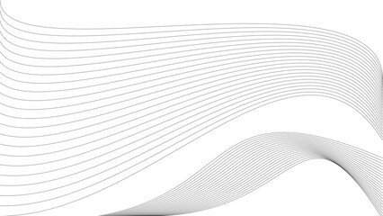 Business abstract background lines wave black stripe element design vector luxury white background