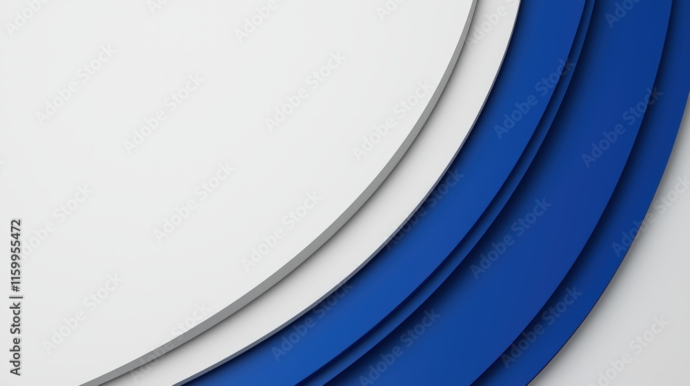 Poster dynamic curved design elements abstract composition digital format modern environment creative persp
