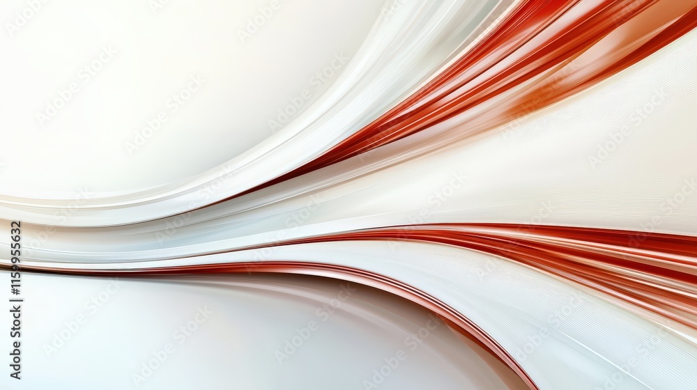 Poster dynamic flowing abstract design modern art graphic representation minimalist environment aesthetic v