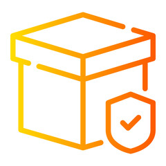 shield gradient icon