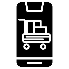 Obraz premium Mobile Icon