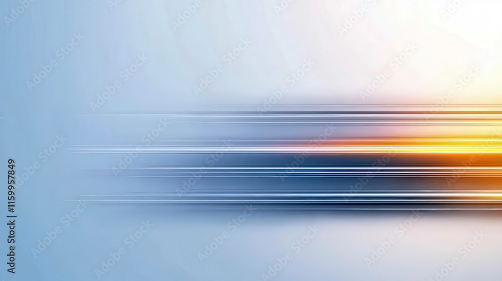 Aufkleber dynamic motion blur abstract art digital space visual design modern