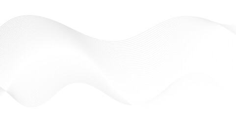 Vector abstract white light blend paper wave flow digital gradient transparent tech wave curve creative technology flowing smooth diagonal background. Modern creative wave lines glowing moving sound.