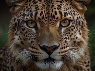 Fototapeta premium close up portrait of a tiger