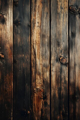 Obraz premium Rustic Dark Wooden Texture Background Perfect for Vintage Designs : Generative AI