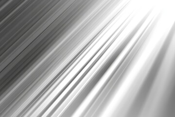 Obraz premium Abstract grayscale diagonal lines, bright light streaks.