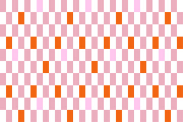 カラフルな縦長の市松模様、和柄背景、ピンク、赤