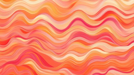 Obraz premium Abstract Wavy Line Vector Pattern Background
