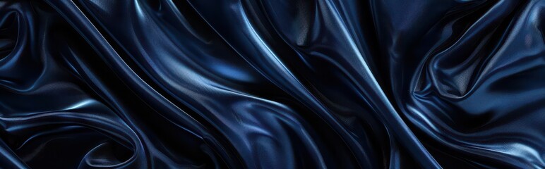 Midnight Mirage. A blend of electric blue and liquid purple on a dark, metallic canvas.