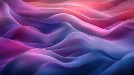 Fototapeta premium Abstract flowing colorful waves.