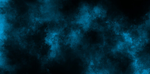 watercolor painted mottled blue background with vintage marbled textured for your creative design, Smoke in the dark blue texture, Abstract blue grunge clouds smoke texture background.