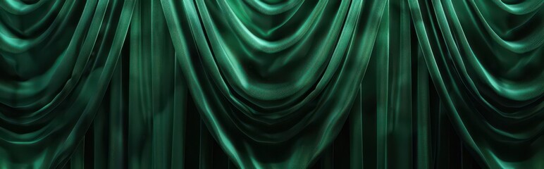 Obraz premium Tranquil Pond. Serene Water and Nature-inspired Textile concept