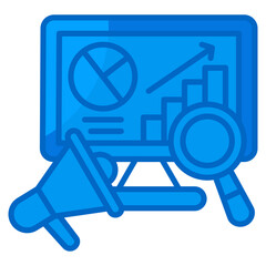 Marketing Analytics  Icon Element For Design