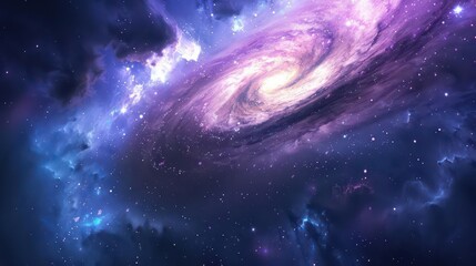 Celestial Symphony. A mesmerizing cosmic dance