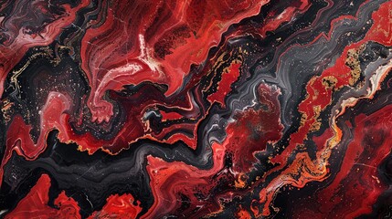 red and black background