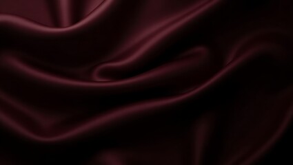 Obraz premium red satin fabric