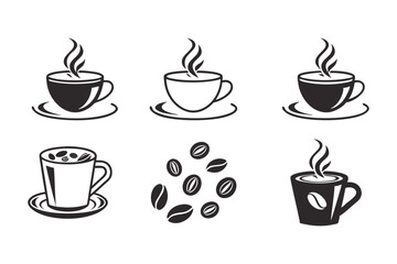 coffee cup icons.