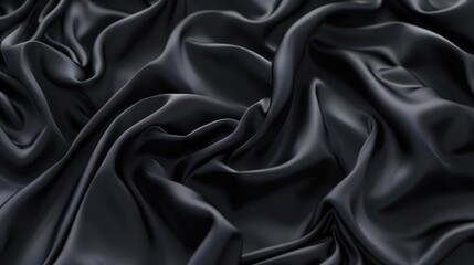 Obraz premium Abstract Purple Petal Reflection. Liquid and Satin Textures