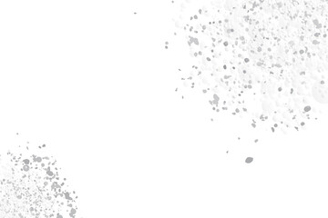 Silver Foil Frame and silver glitter splatter frames. Silver stroke on transparent and white background. Silver glitter gradient frame. Postcard wedding design. Luxury premium design template