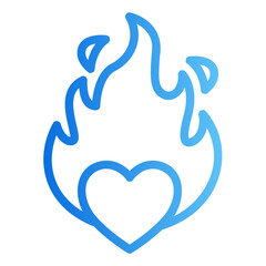 love Gradient icon