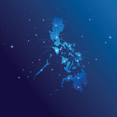 Philippines map internet network
