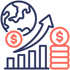 Economic Growth Icon