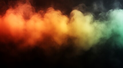 Colorful Smoke Abstract Background Image